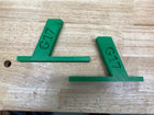Wall Mount Pistol Stand Compatible with Glock 17 19 26 - Props & Treasures