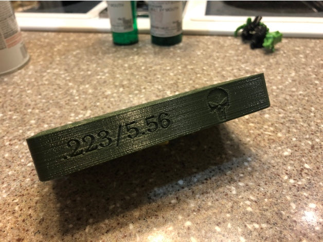 223 / 5.56 Remington The PUNISHER Reloading Block | Tray 50 RDS