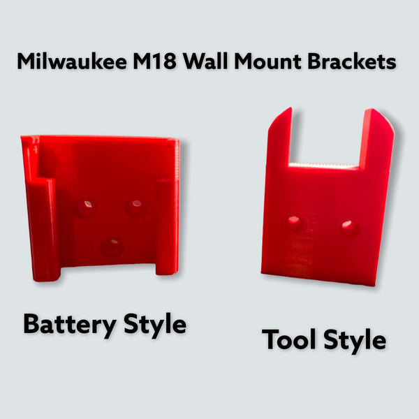 Milwaukee M18 Tool Or Battery Mounts