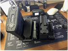 AR-10 308 Wall Mounted Mag Rack For Gun Safe Organization