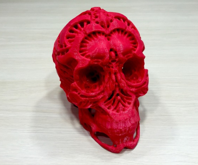 Syfy Skull | Desk Decor | Alien Skull