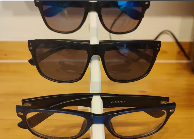 Three Tiered Eyeglasses Holder | Desk Organization | Decor
