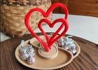 Two Hearts That Start Apart, But Belong Together | Valentine's Day Gift | Decor