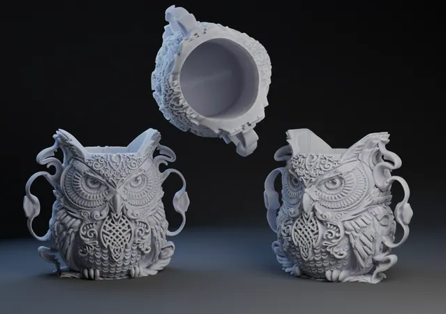 Owl Vessel | Mug | Drinking Cup