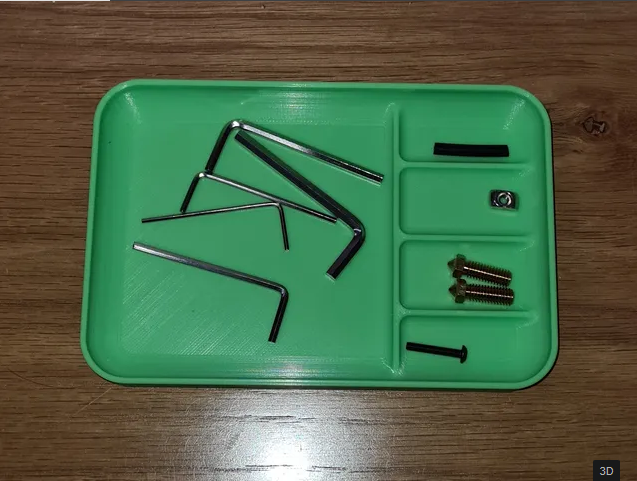 Tools and Screws Tray