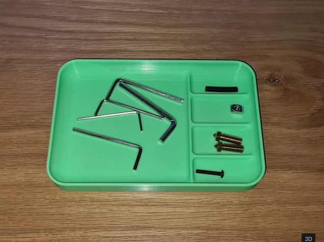 Tools and Screws Tray