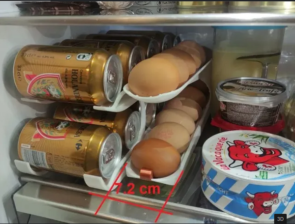 Eggs Rotary Dispenser | Kitchen Organisation