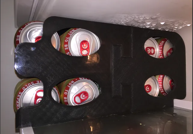 Refrigerator Beer / Pop Can Holder / Dispenser