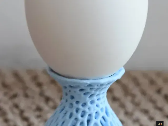 Tall Mesh Style Easter Egg Holder | Easter Egg Painting
