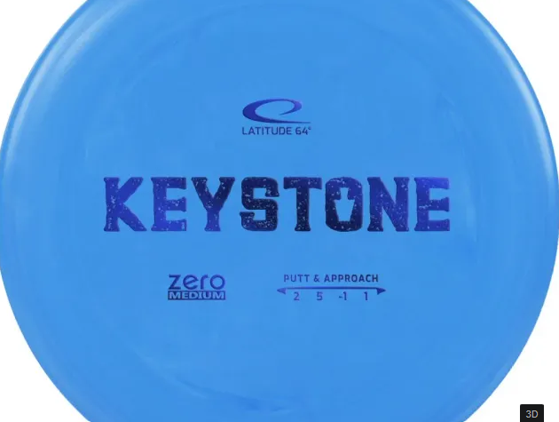 Keystone Inspired Disc Golf Putter