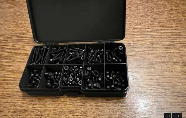 Screw Box With 10 Compartments