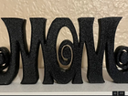 Wow Mom Word Art Sculpture | Desk Decor