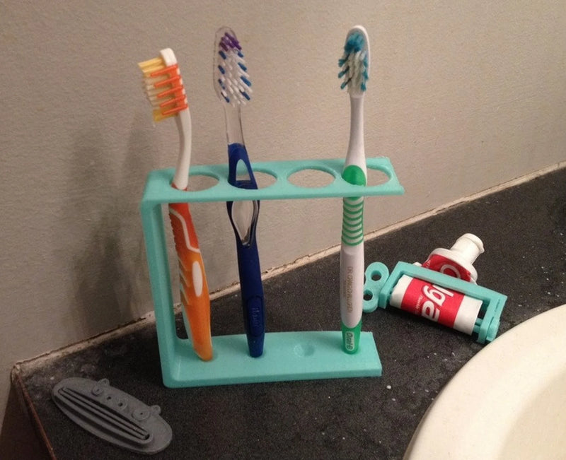 Quad Toothbrush Holder