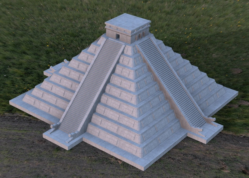 El Castillo, Kukulcan Pyramid - Chichen Itza, Mexico
