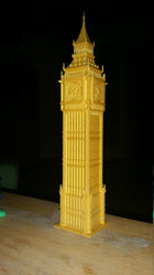Big Ben London UK Tower Building Model