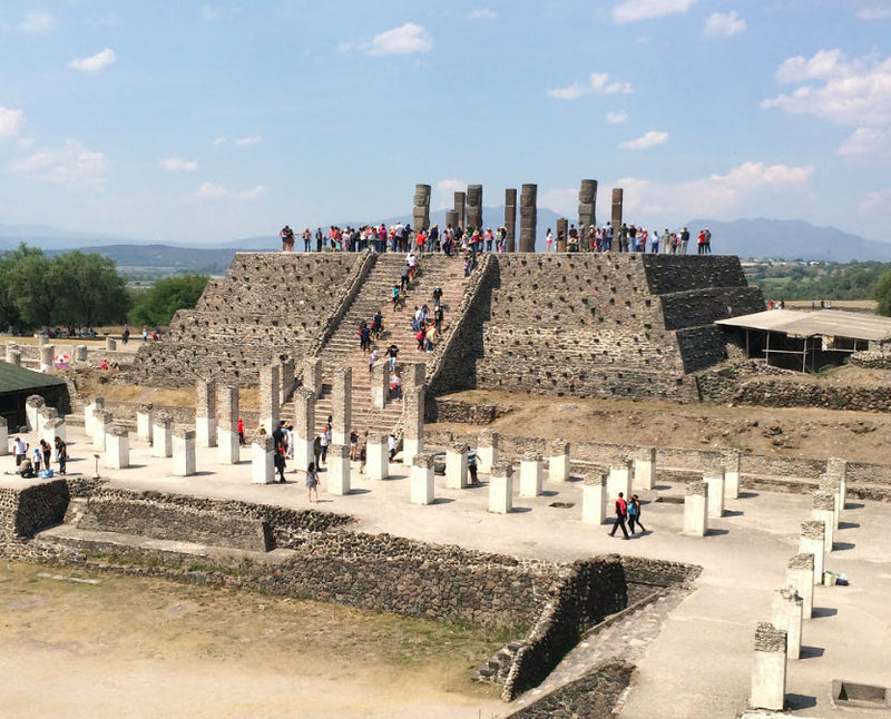 Tula (Pyramid of Quetzalcoatl) - Mexico Scaled 100% Accurate Model Miniature Tabletop Diorama Architecture