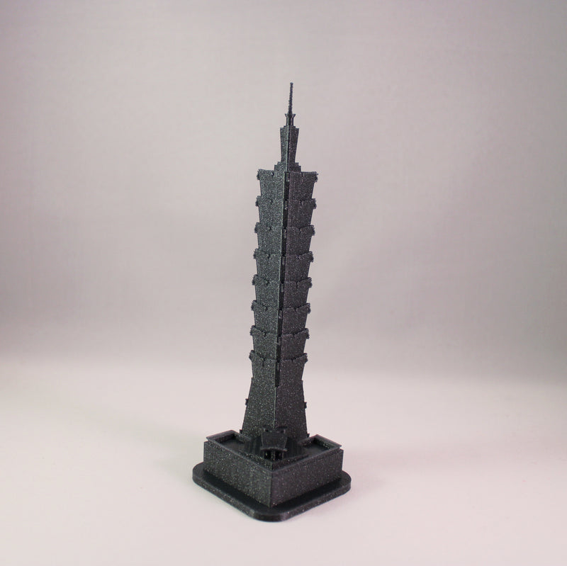 Taipei 101 - Taiwan Scaled 100% Accurate Model Miniature Tabletop Diorama Architecture