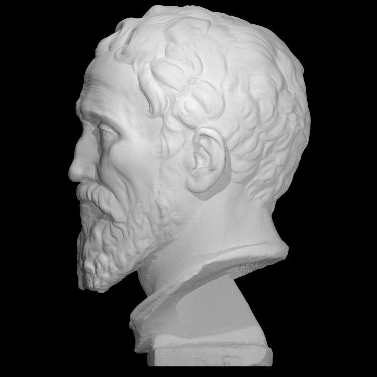 Detailed Bust Of Michelangelo