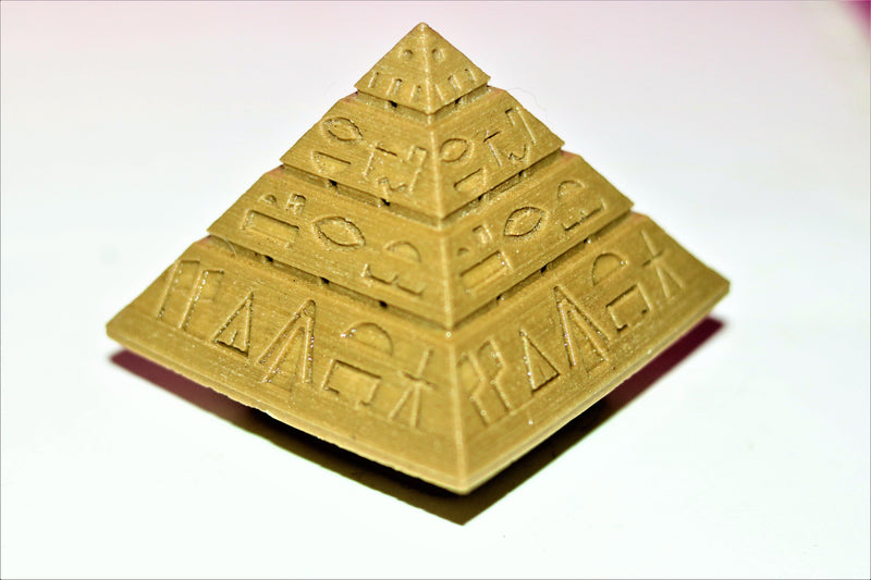 Ancient Egypt Pyramid Starship Stargate Alien Jewelry / Stash Box / Sc