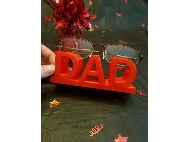Fathers Day DAD Glasses Holder Perfect Gift For Dad!