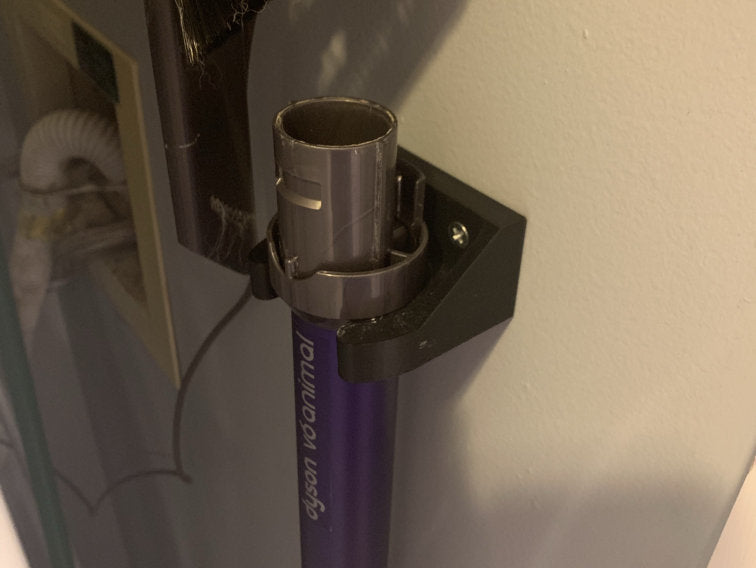 Wall Mount | Life Hack Storage Dyson Tube Holder | Dyson Stick Vac Holder | Dyson Stick Attachment | Dyson Tube Wall Mount