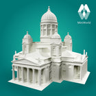 Helsinki Cathedral - Helsinki Finland Full - Scaled 100% Accurate Model Miniature Tabletop Diorama Architecture Famous Finland Landmark