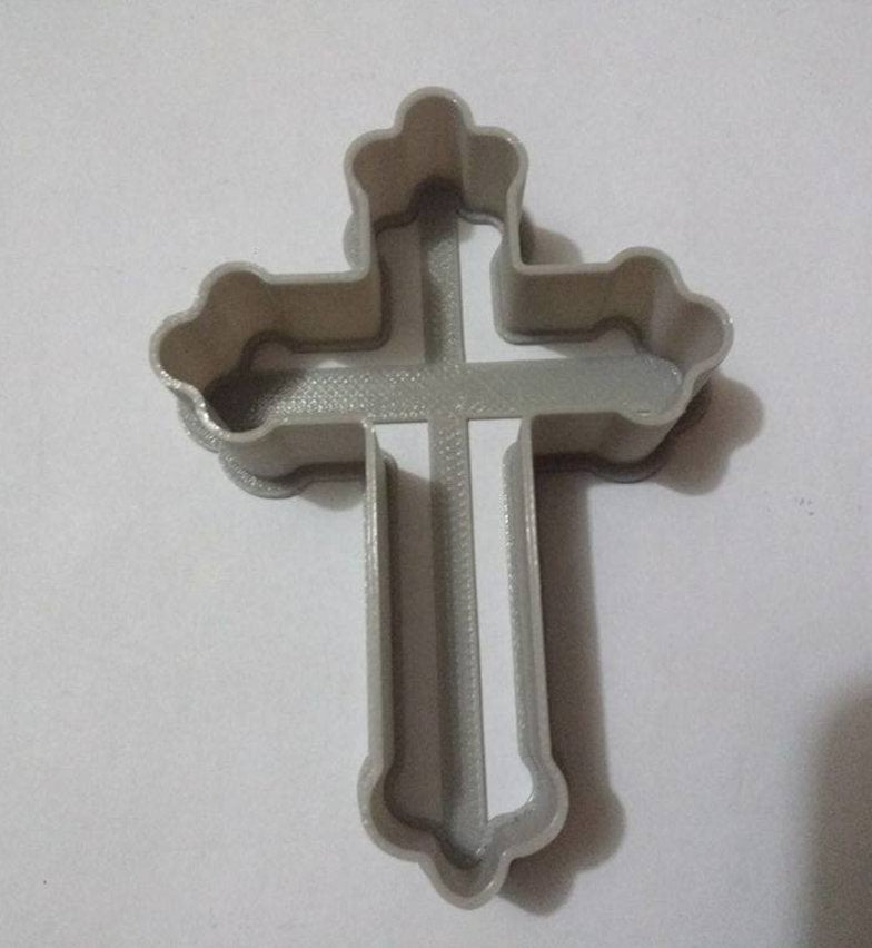 Christian Cross Cookie Cutter | Jesus | Christmas Cookie Cutter | Holy Bible | Baking | Cookies