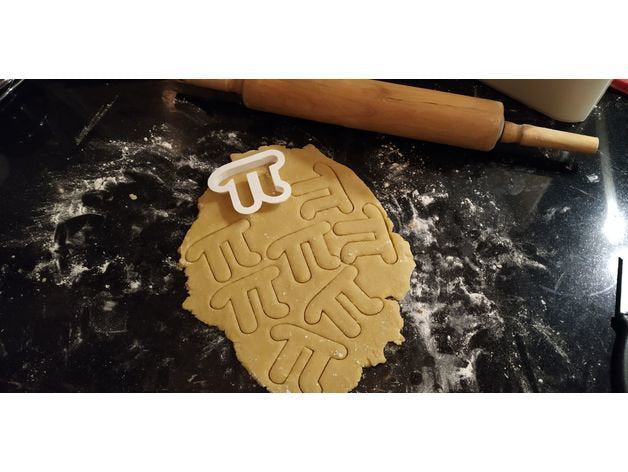 PI Cookie Cutter | Math | 3.14 | Pastry Cutter | Baking | Cookies | Pi Symbol