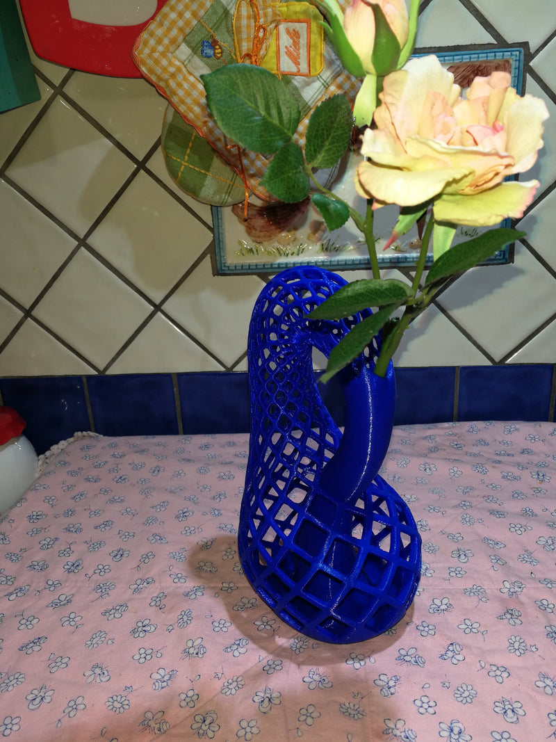 Klein Vase | Flower Pot | Swan Inspired | Flower Bottle | Planter | Mobius Loop | Unique Vase