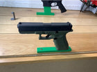 Wall Mount Pistol Stand Compatible with Glock 17 19 26 - Props & Treasures